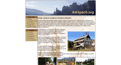 Desktop Screenshot of noclegi.adrspach.org